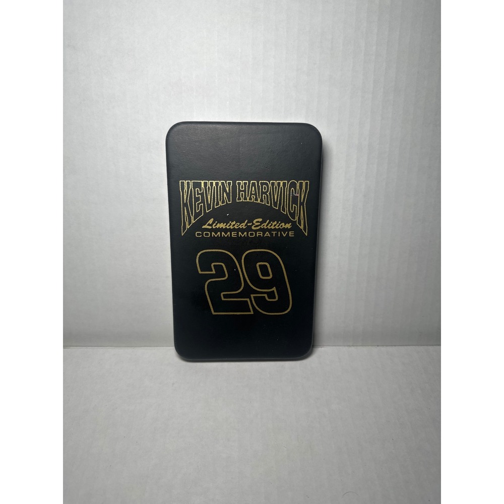 Kevin Harvick #29 Limited Edition Commemorative Gold Card with Tin NASCAR RCR